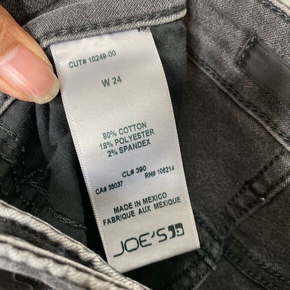 Joe's Skinny Jegging Women's Gray Jeans Cotton Blend Size 24 - Picture 7 of 8